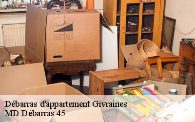 Débarras d'appartement  givraines-45300 MD Débarras 45