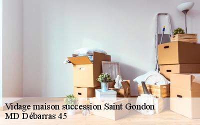 Vidage maison succession  saint-gondon-45500 MD Débarras 45